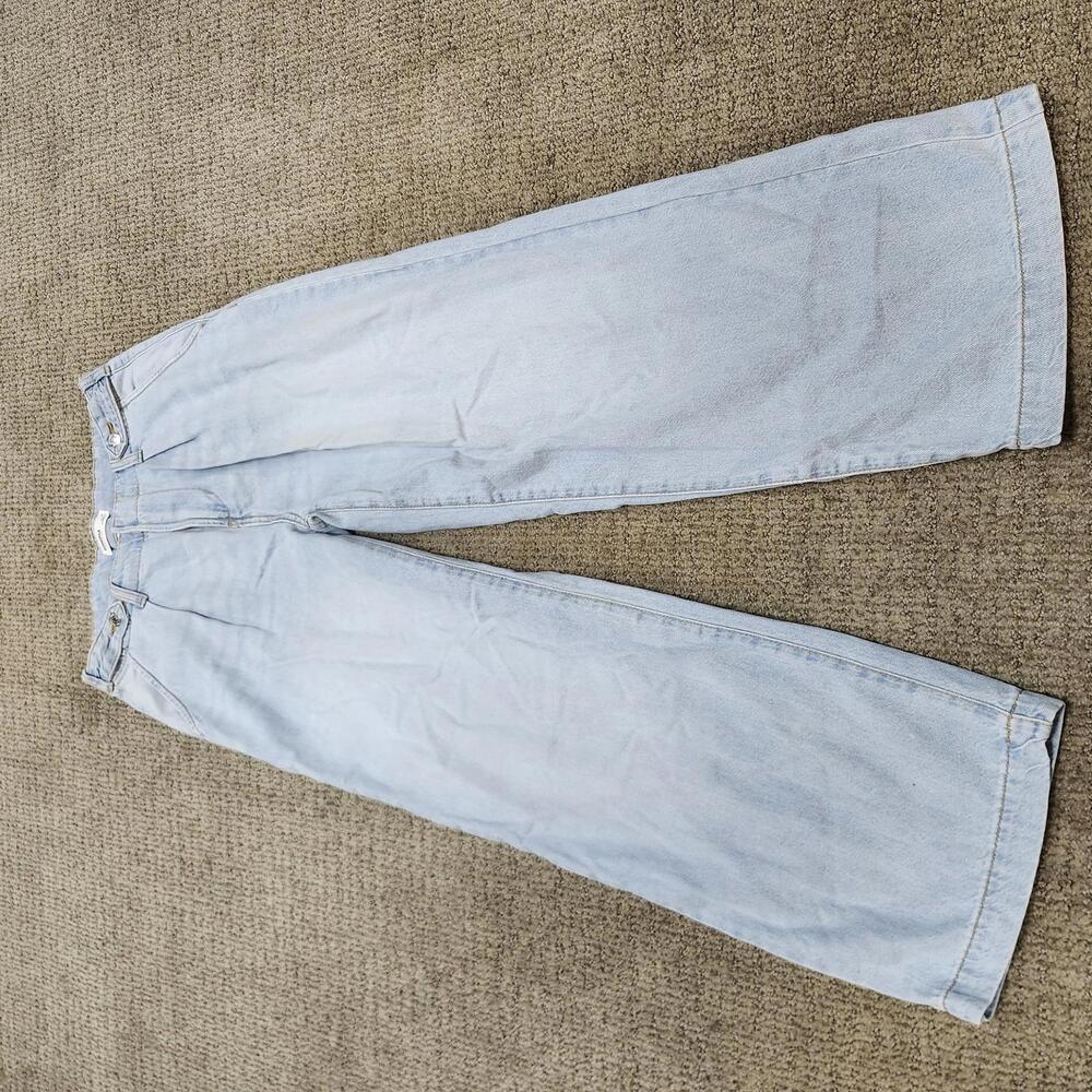 Sonoma Jeans Straight High Rise Blue Pockets Size 4